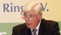 Prof. Dr. med. Erich Kröger, Vorsitzender Deutscher Senioren Ring e. V.